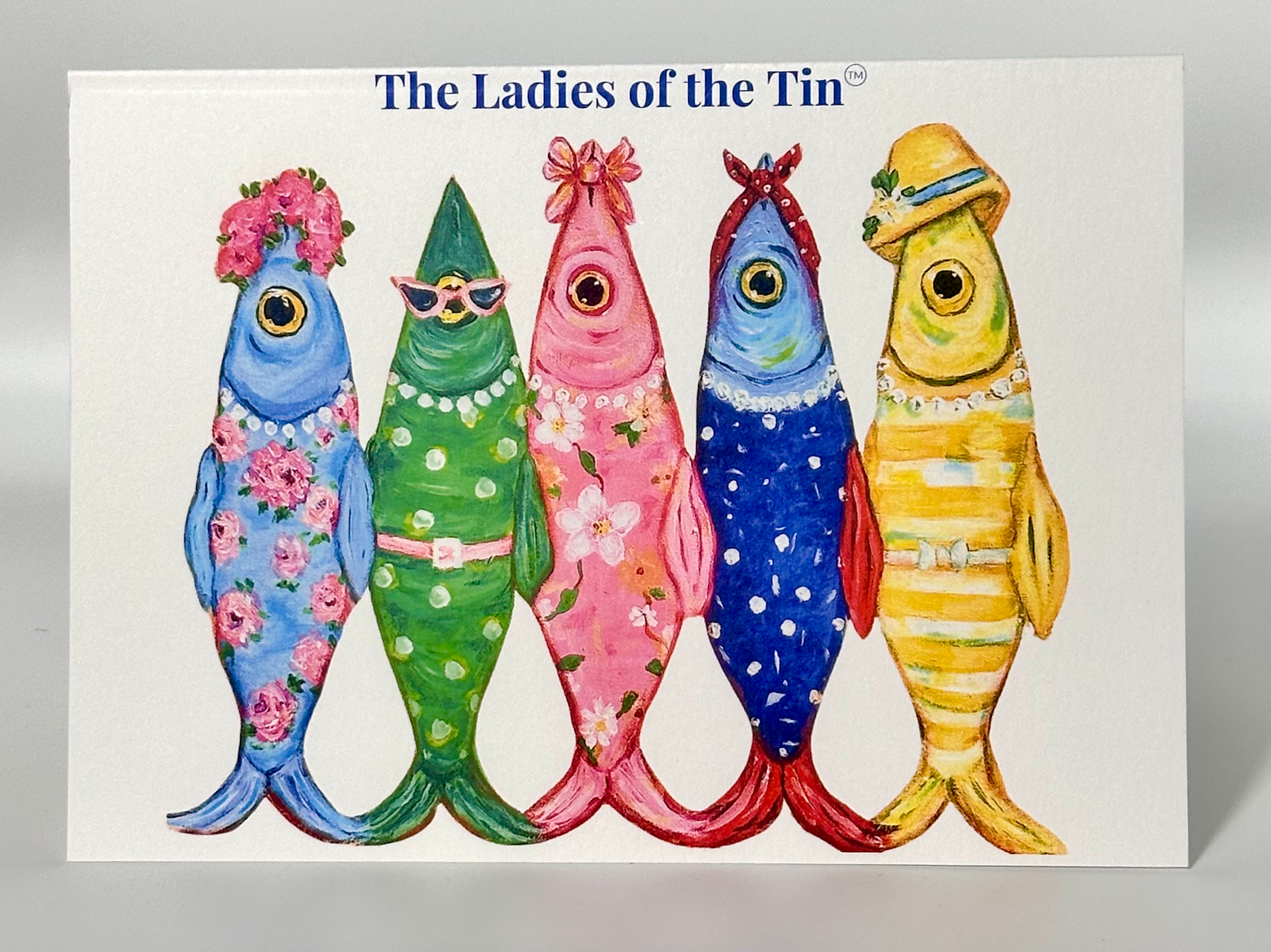 Ladies of the Tin(tm) - Note Card