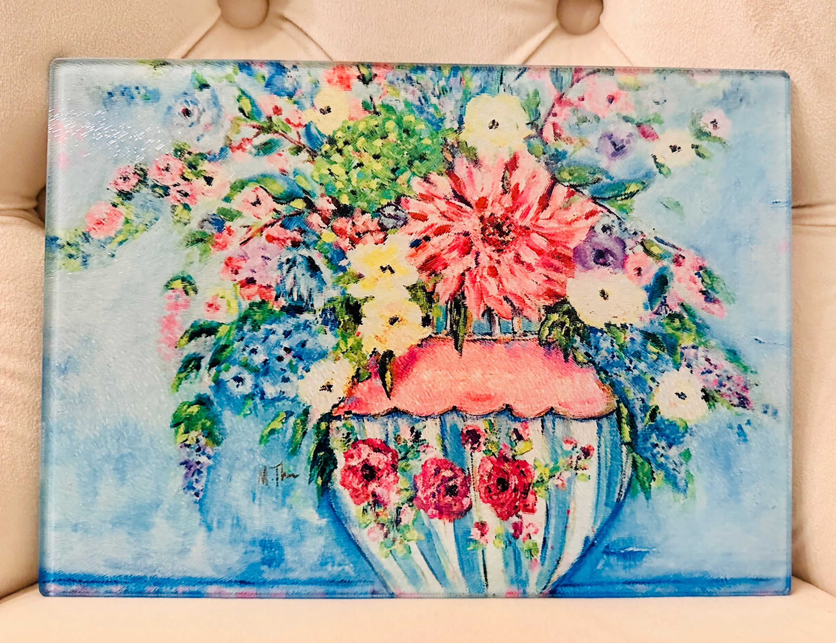 Marrakech Dreams - Glass Cutting Board