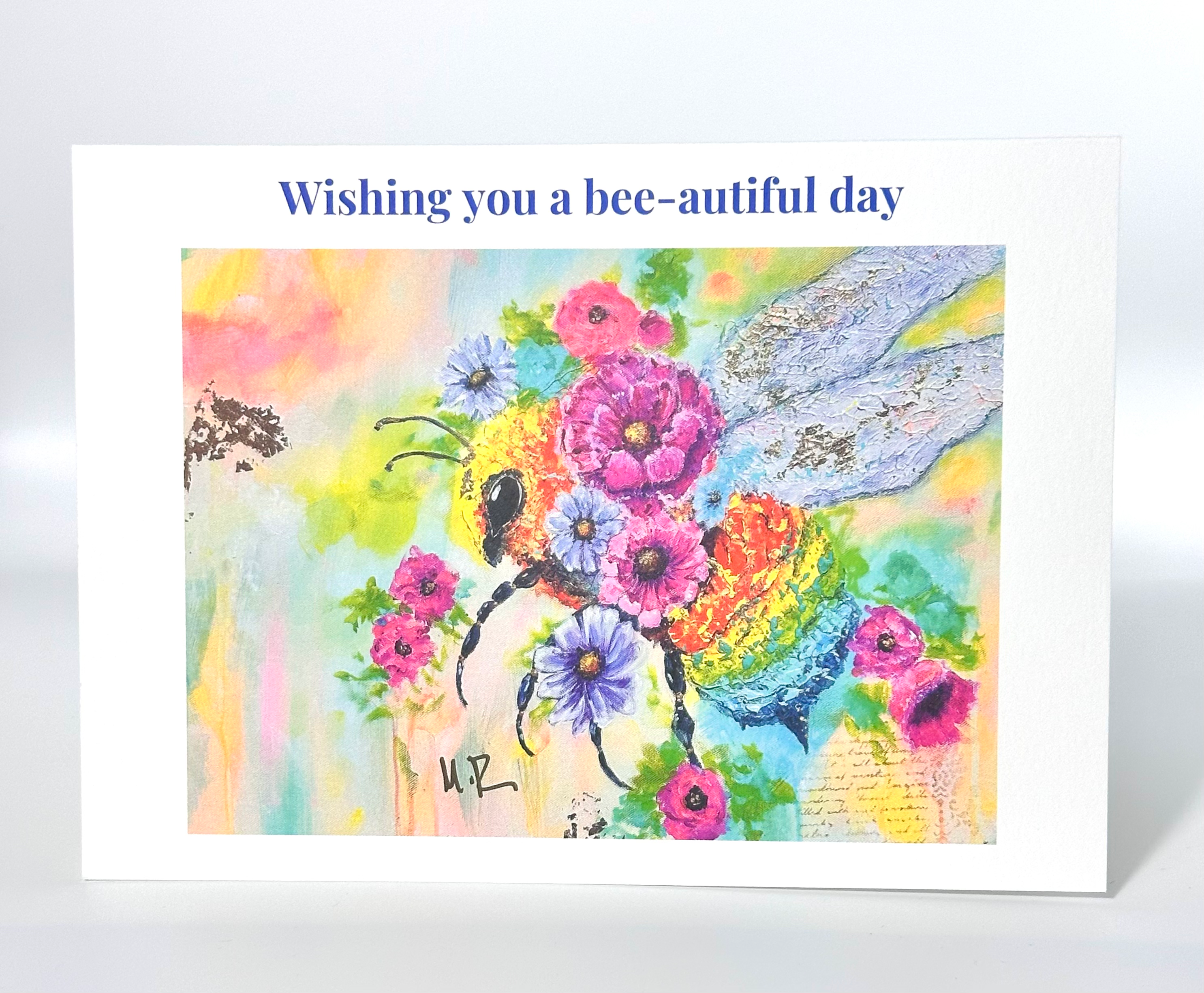 Wishing You A Bee-autiful Day - Note Card