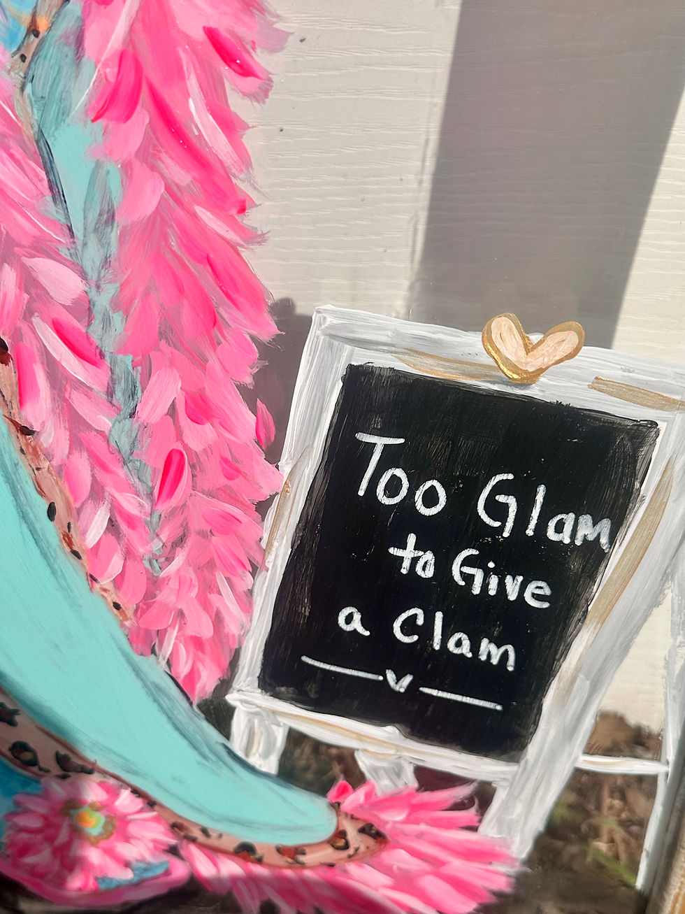 Thumbnail: Too Glam to Give a Clam