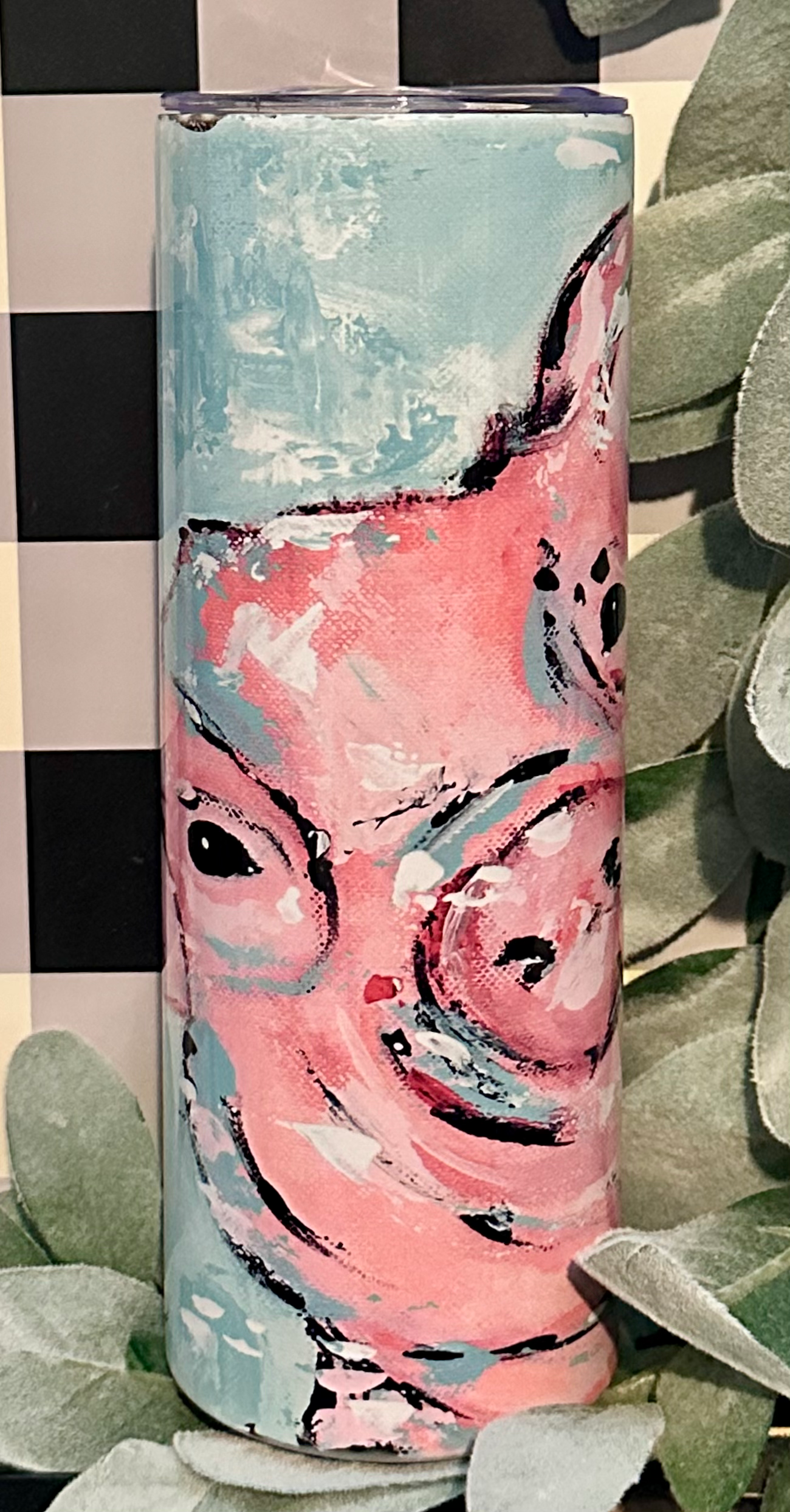 Oliver (Pig) - 20 oz. Straight Skinny Tumbler