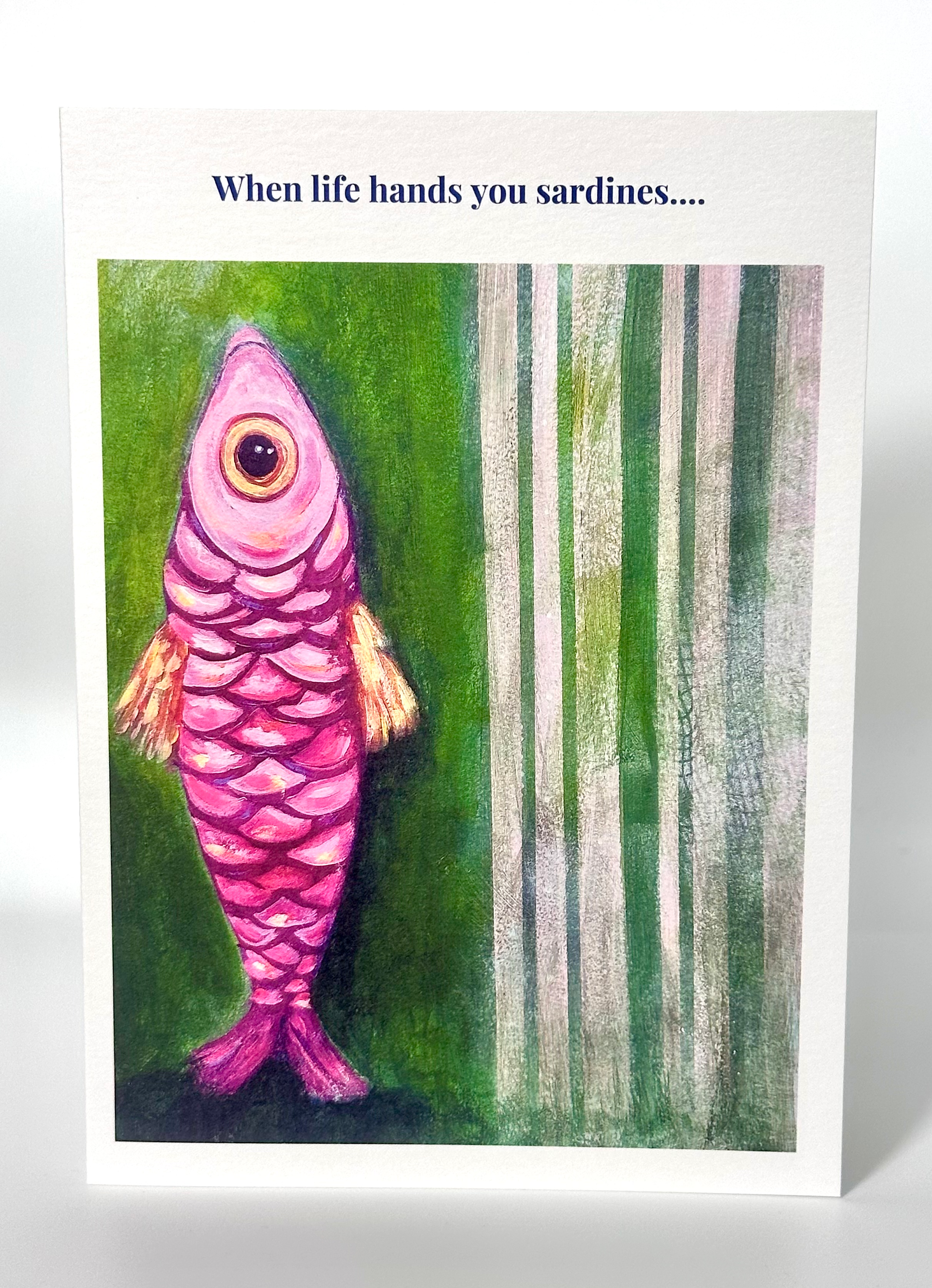 Just Add Crackers - Note Card