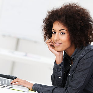 Woman with Laptop