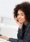 Woman with Laptop