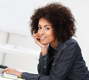 Woman with Laptop