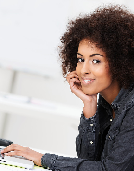 Woman with Laptop