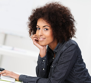 Woman with Laptop