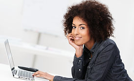 Woman with Laptop