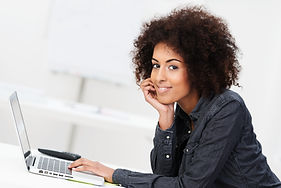 Woman with Laptop
