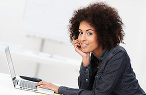 Woman with Laptop