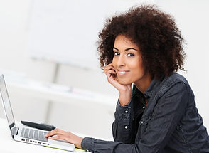 Woman with Laptop