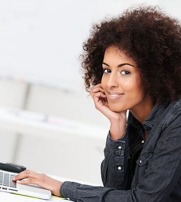 Woman with Laptop