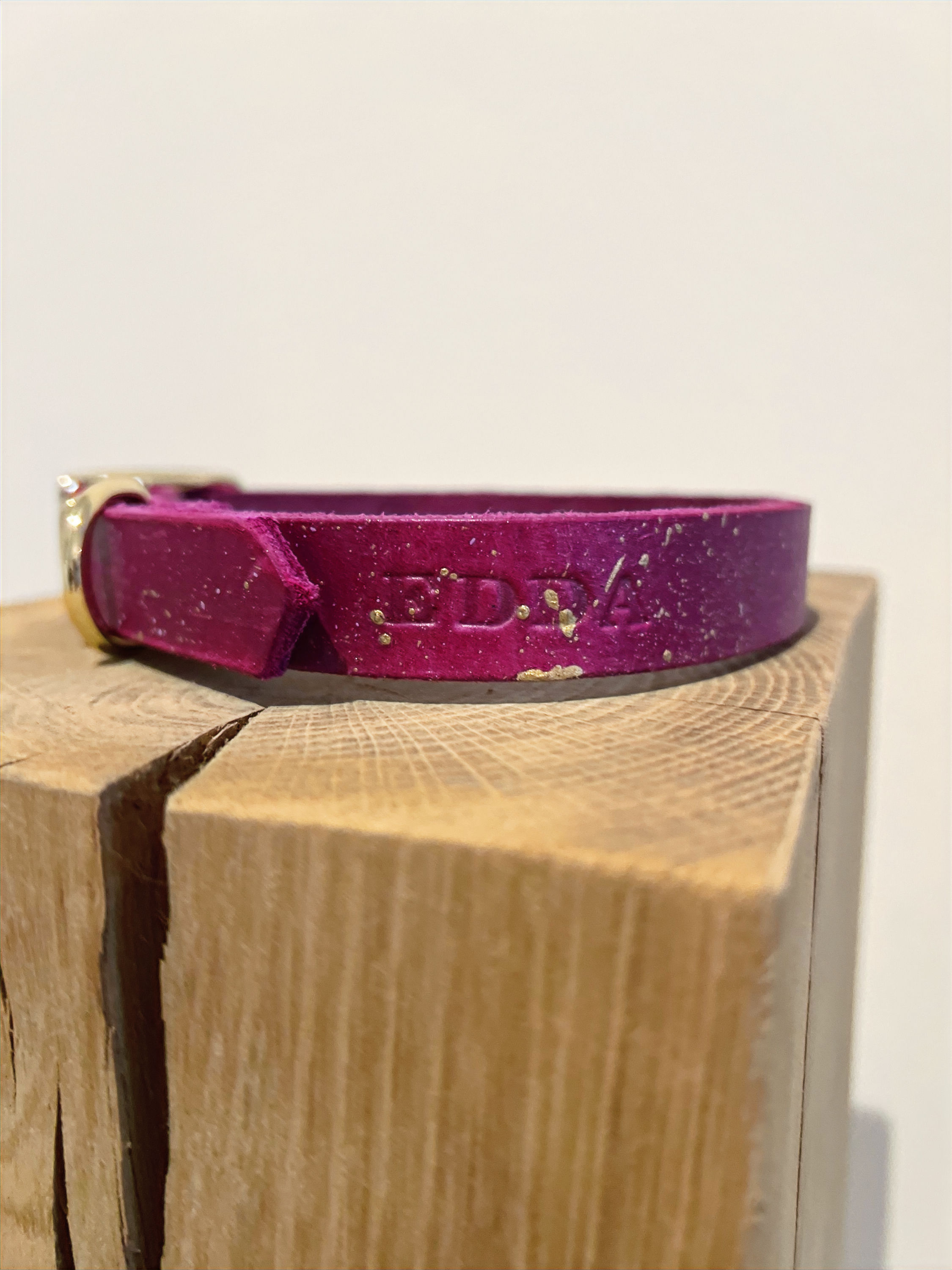 Halsband aus Echtleder