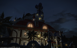 ハウス前景　夜