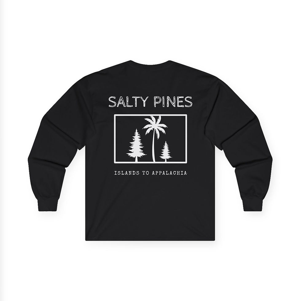 Thumbnail: Retro Vibes Long Sleeve Tee - Unisex Ultra Cotton with Palm Tree Design