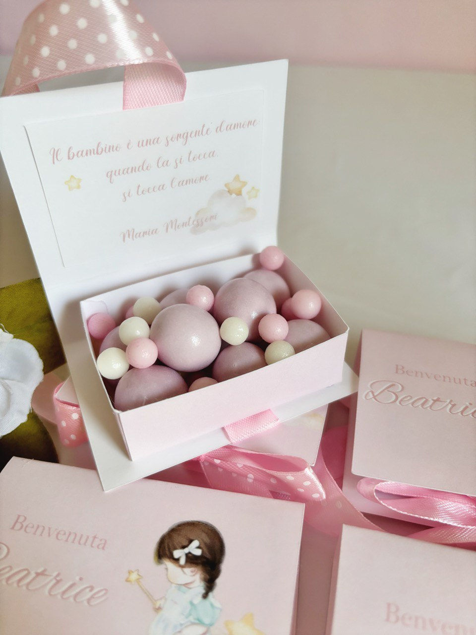 Cofanetto portaconfetti personalizzato