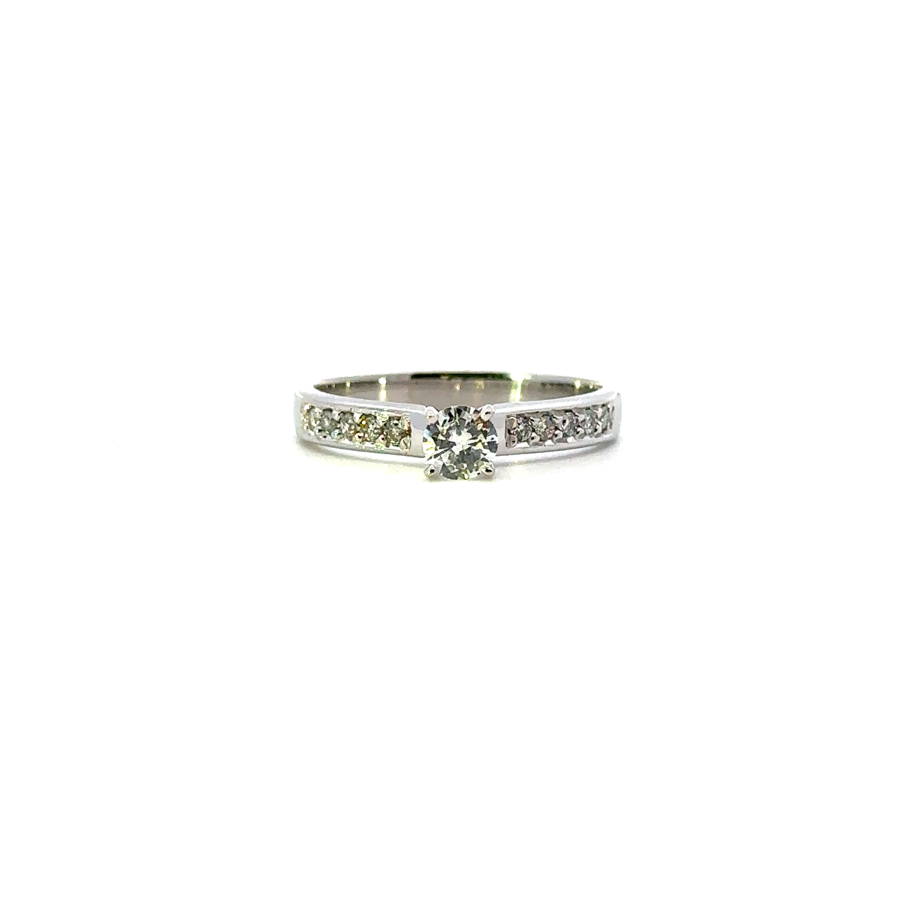 10k .40cttw Diamond Engagement Ring