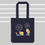 Thumbnail: organic fun tote bag purse black