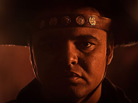 Chambinho do Acordeon no cartaz do filme Légua Tirana