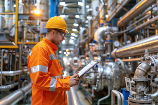Planta de manufactura avanzada en St. Louis con trabajadores supervisando líneas de producción automatizadas y robots industriales, reflejando la modernización tecnológica, la innovación y el crecimiento del sector manufacturero en la región.
