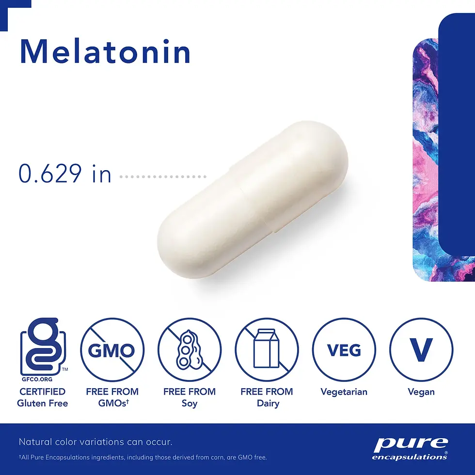 Thumbnail: Pure Encapsulations Melatonin 3mg