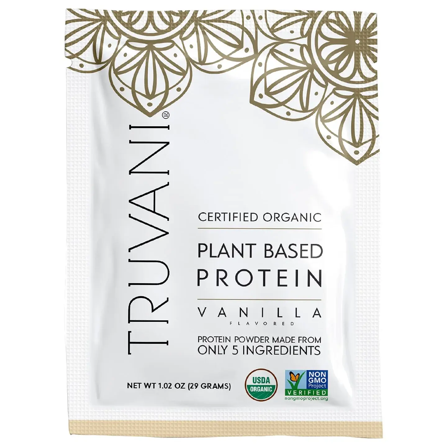 Truvani Vegan Protein Powder Vanilla
