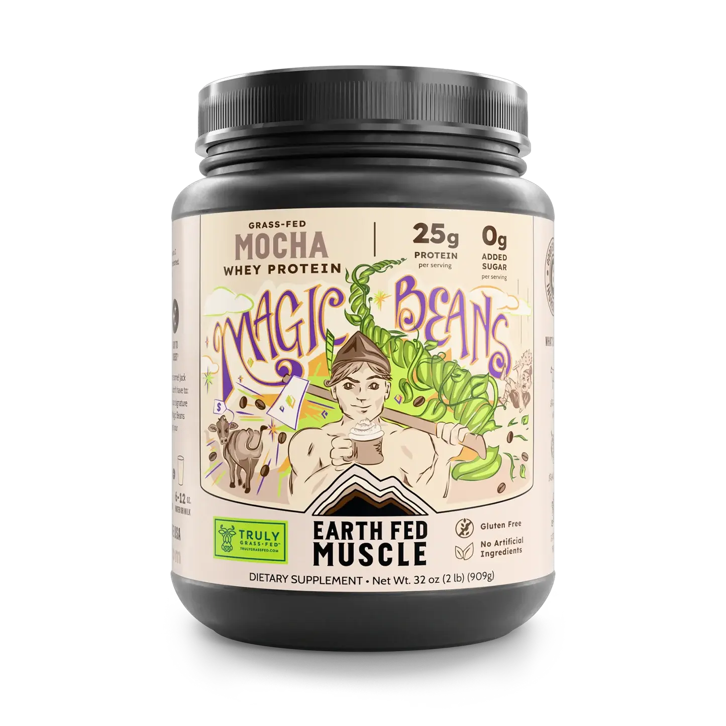 Earth Fed Muscle Moca Magic Bean Truly Grass Fed