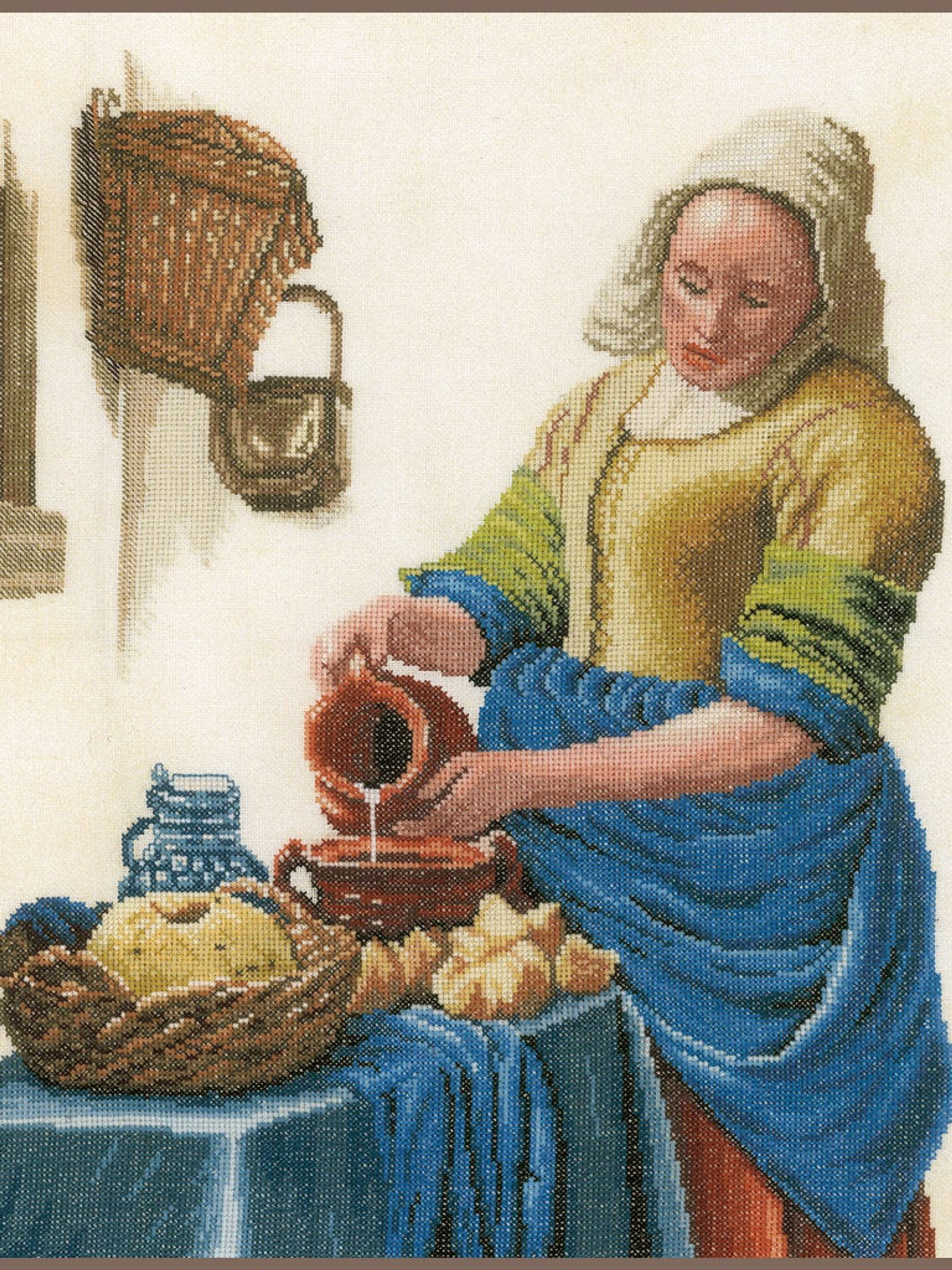 LanArte / PN-0168604 Milk lady / Cross Stitch Kit