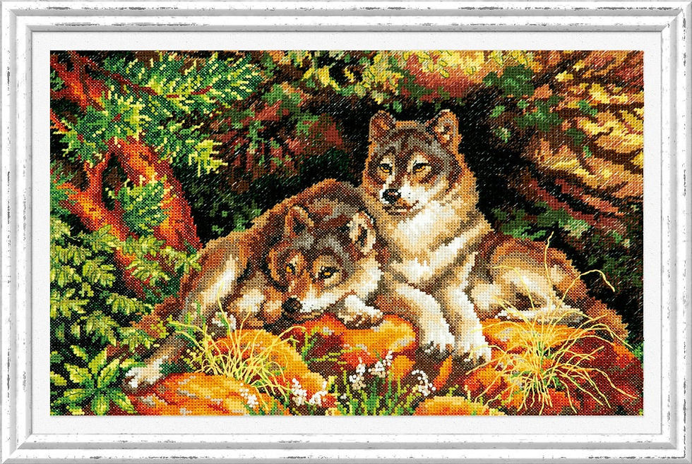 Thumbnail: Magic Needle / 63-02 Faithfulness, 36 x 24 cm / Cross Stitch Kit