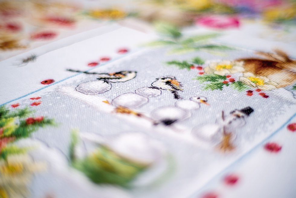 Thumbnail: LanArte (Special) /PN-0188067 Four Seasons by ©Marjolein Bastin/Cross Stitch Kit