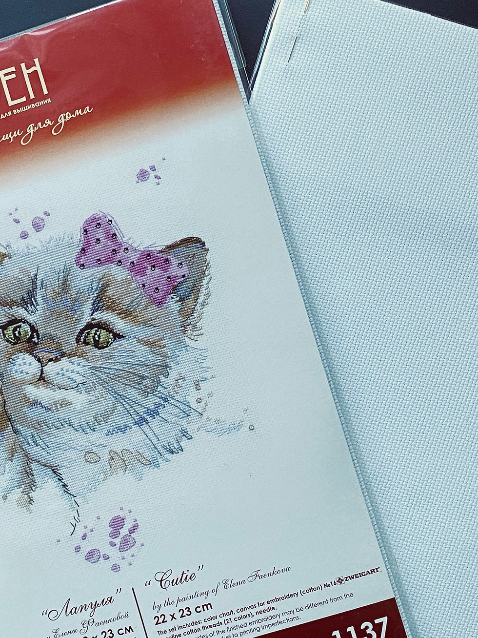 Thumbnail: OVEN / 1137 Cutie / Cross Stitch Kit