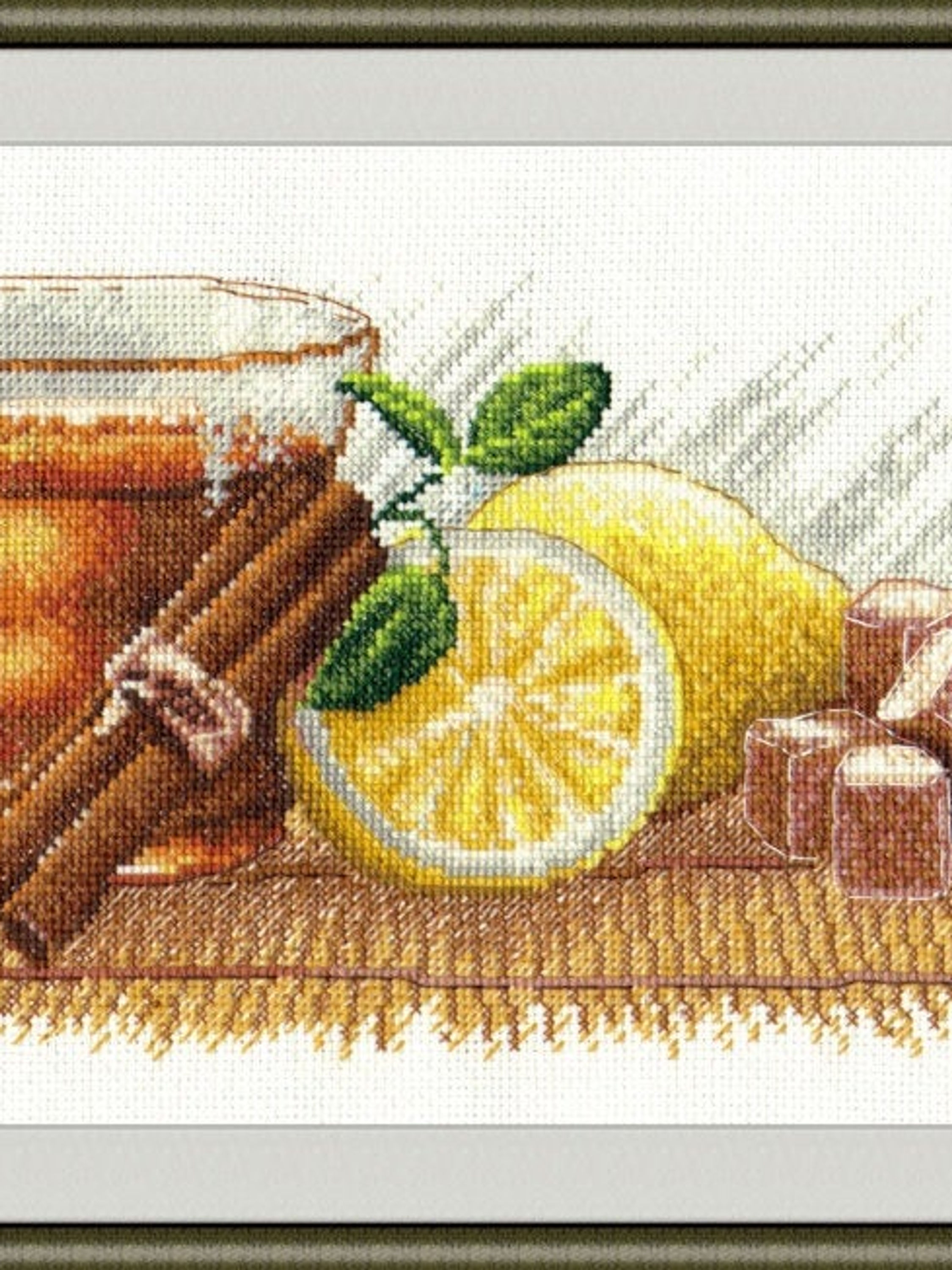 OVEN / 900 Winter Tea / Cross Stitch Kit