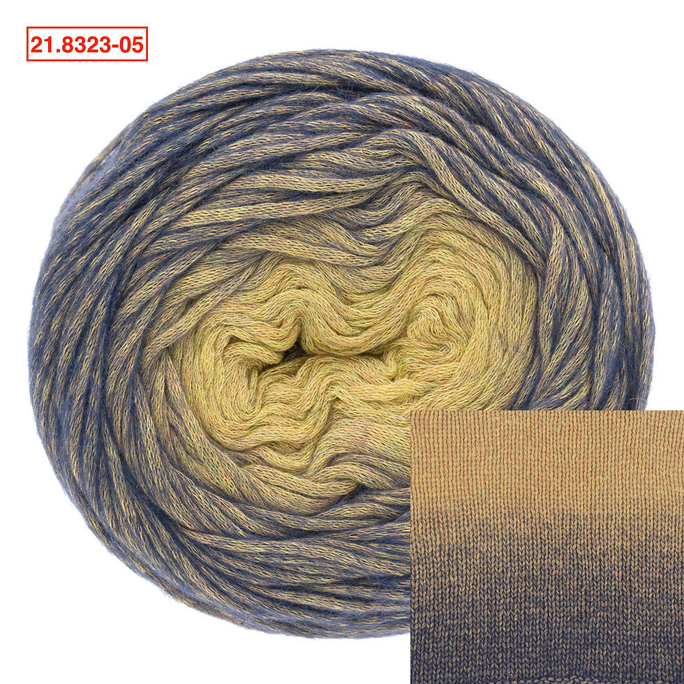 Miniature : Austermann/200g Yarn Delicare Dip Dye, Made in Germany, Color Gradient/21.8323