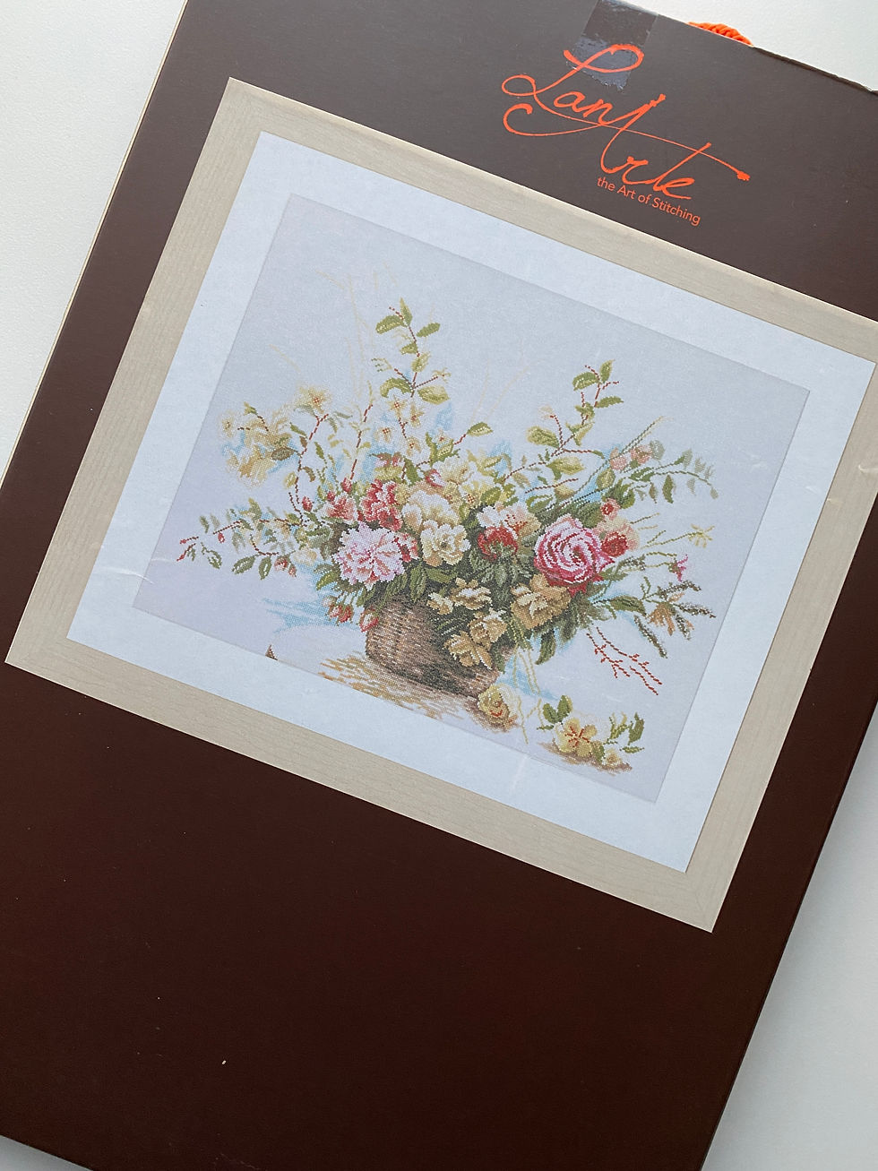 Thumbnail: LanArte (the Art of Stitching) / PN-0008004 Bouquet of Roses / Cross Stitch Kit