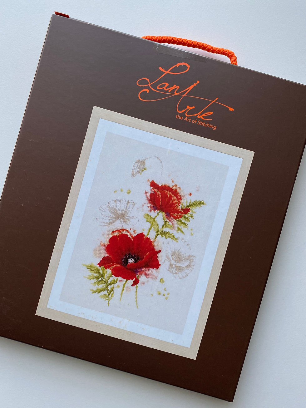 Thumbnail: LanArte (the Art of Stitching) / PN-0196178 Poppies / Cross Stitch Kit
