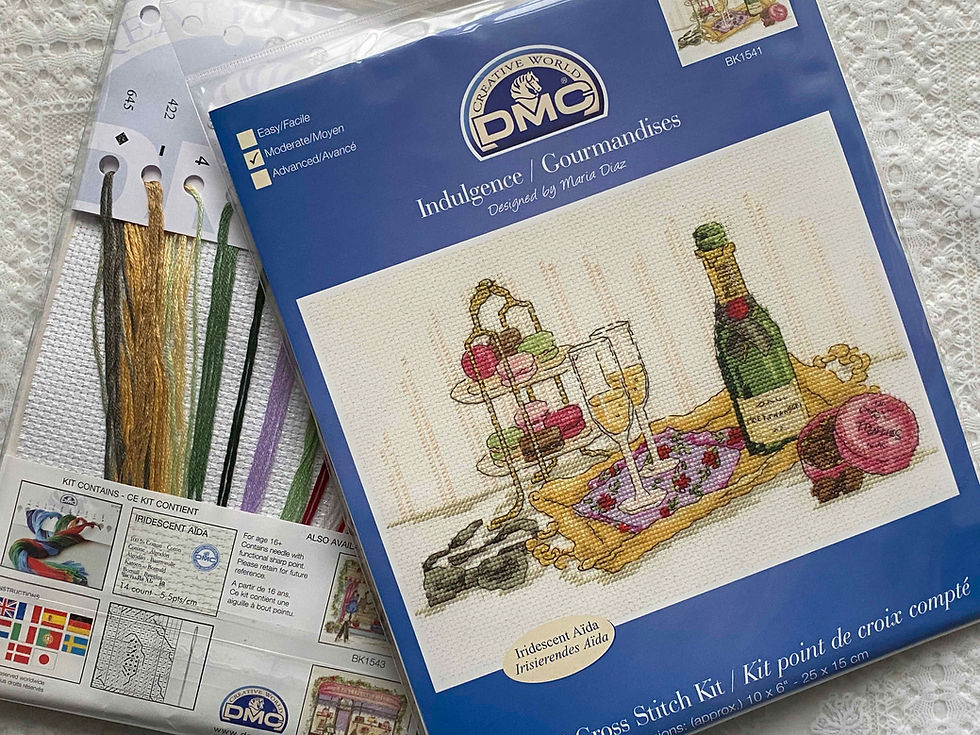 Miniature : DMC / BK1541 Indulgence. Vintage Collection / Cross Stitch Kit