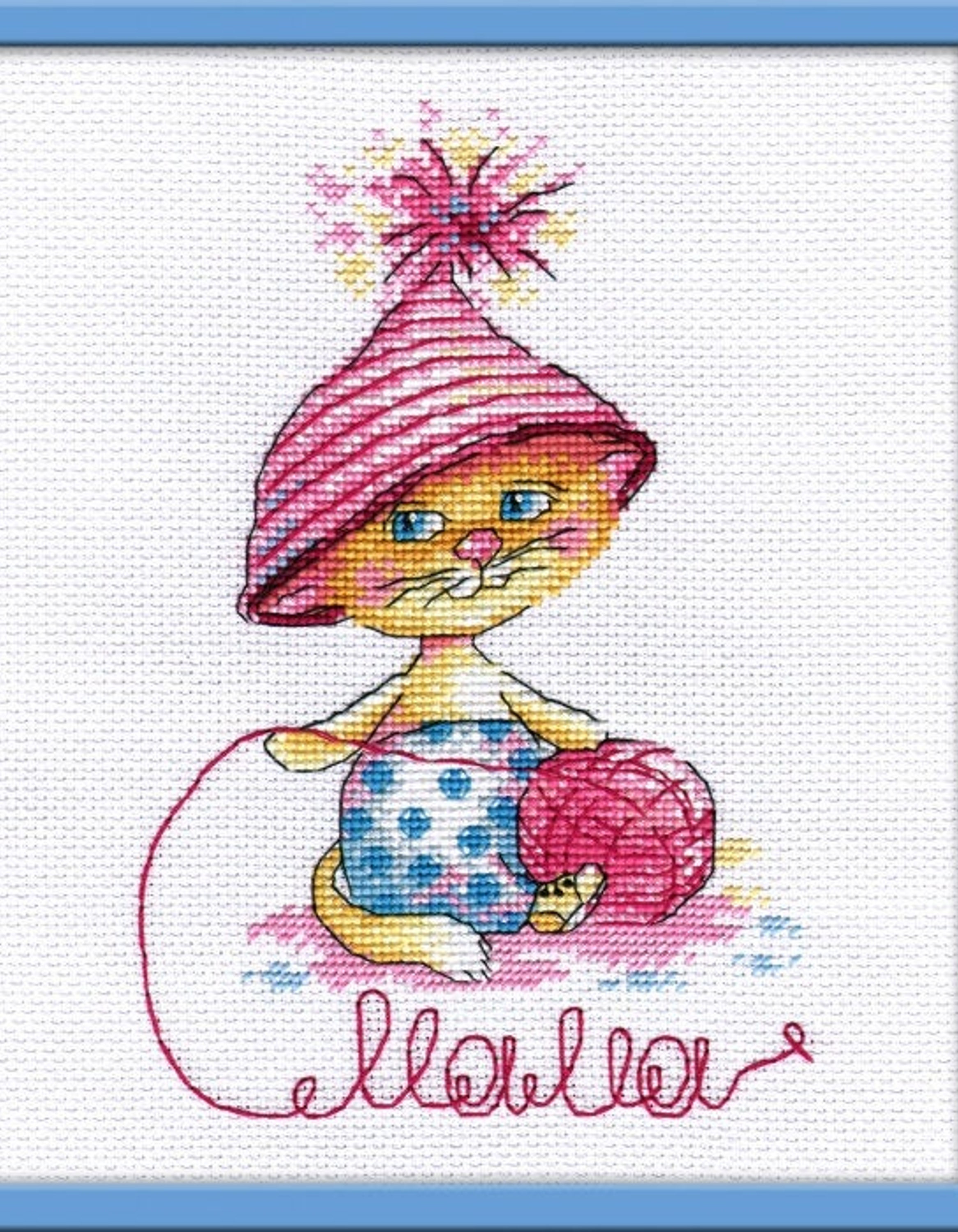 OVEN / 907 First Word / Cross Stitch Kit