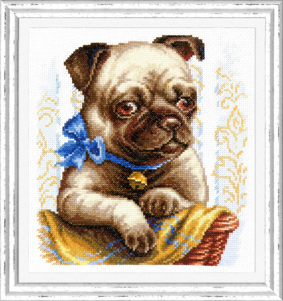 Thumbnail: Magic Needle / 59-15 Do I Look Nice?, 20 x 21 cm / Cross Stitch Kit