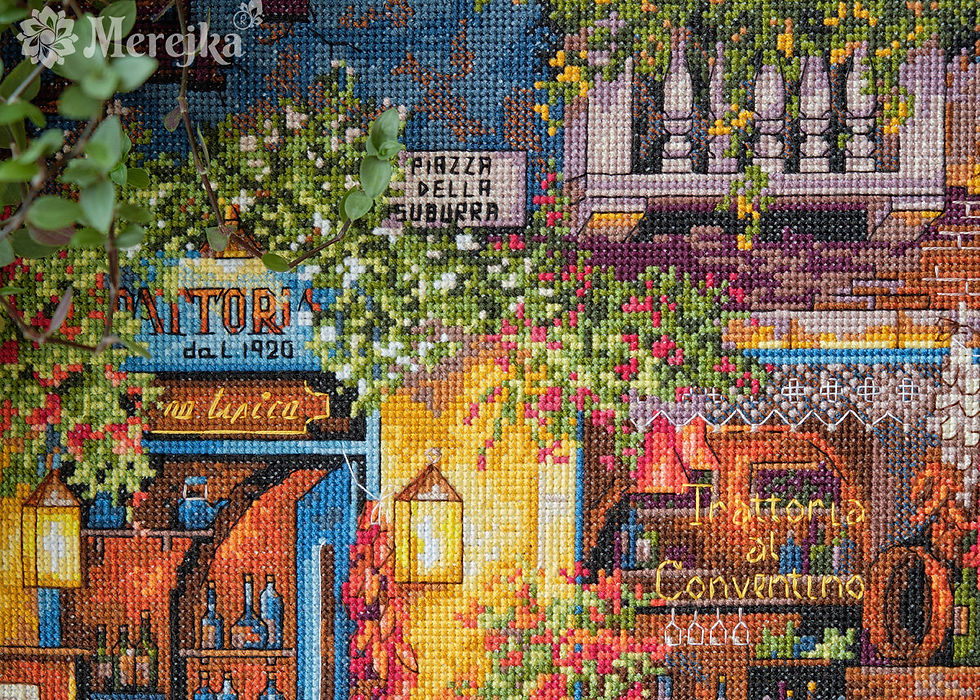 Thumbnail: Merejka / Our Special Place in Venice, K-160 / Cross Stitch Kit