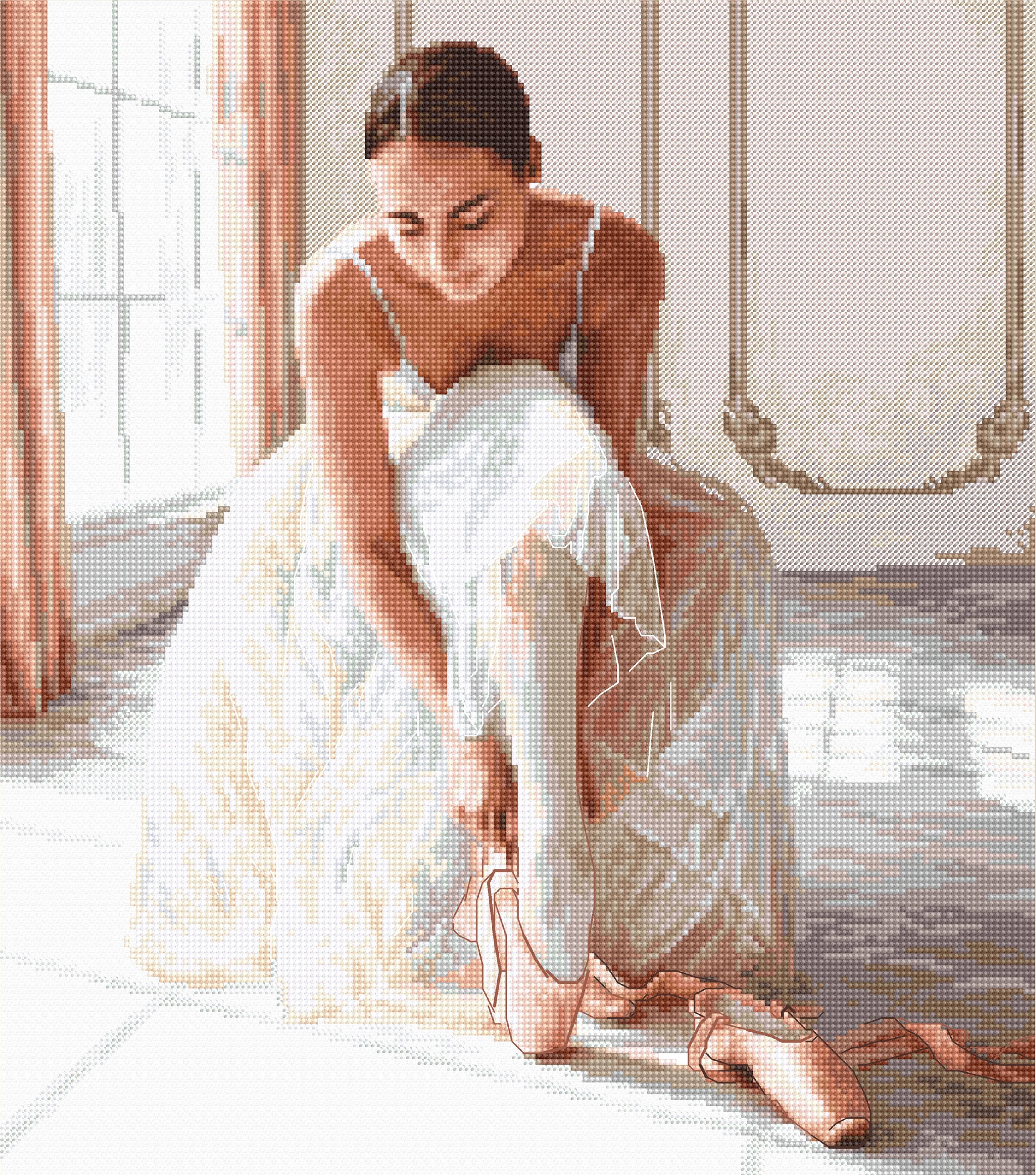 LetiStitch / LETI 941 A Beautiful Moment / Cross Stitch Kit