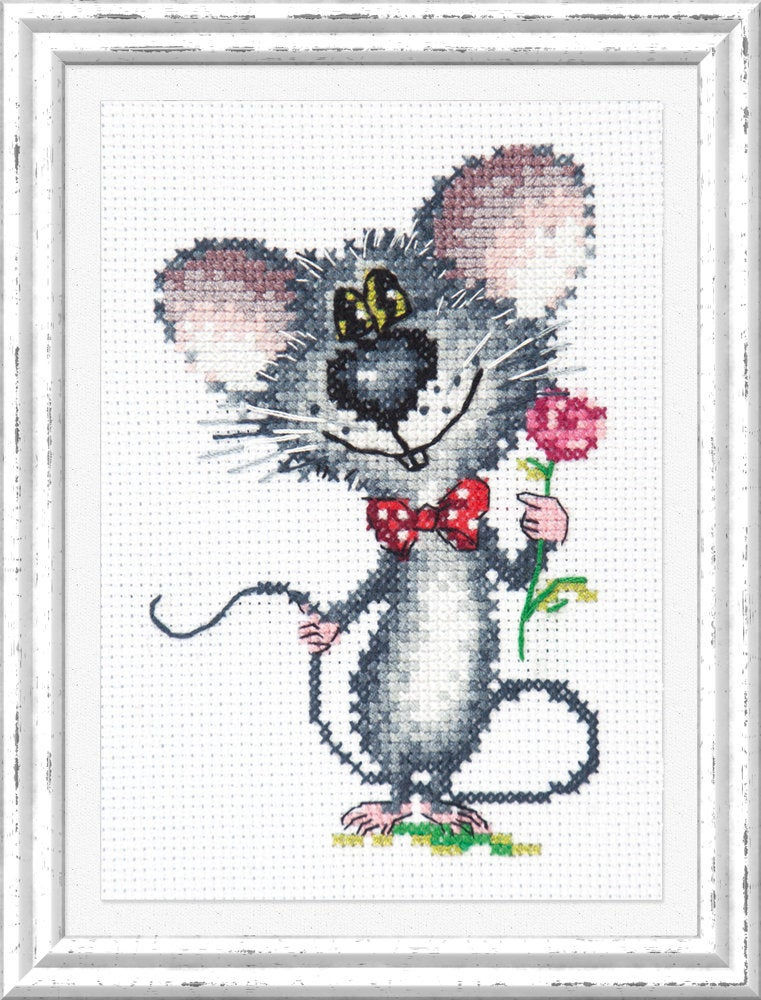 Thumbnail: Magic Needle / 18-68 I am smart, 9 x 13 cm / Cross Stitch Kit