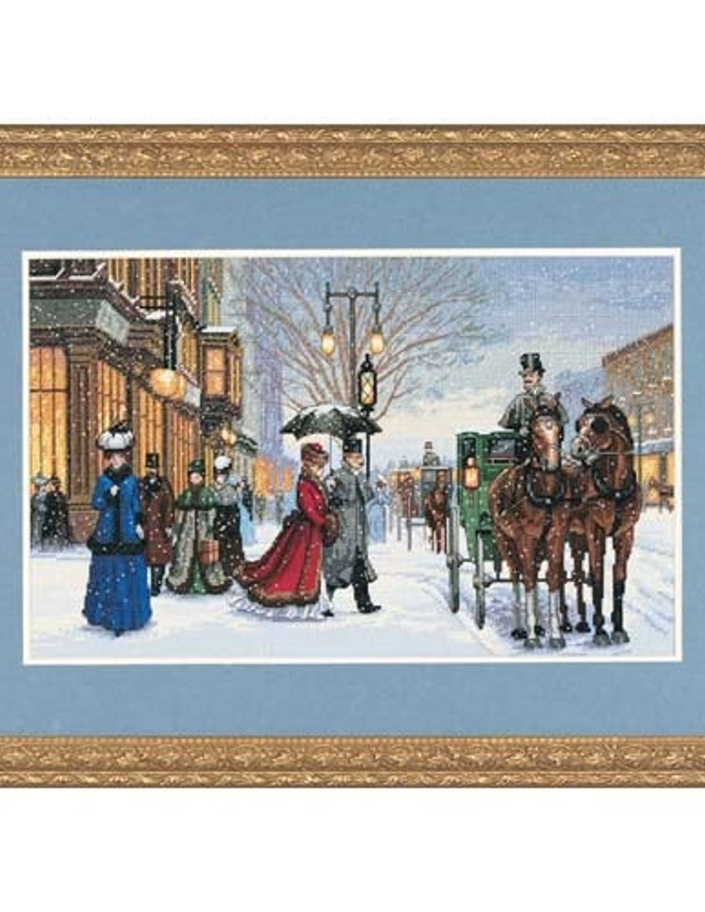 Dimensions / 3821 Alan Maley's Gracious Era, Gold Collection / Cross Stitch Kit