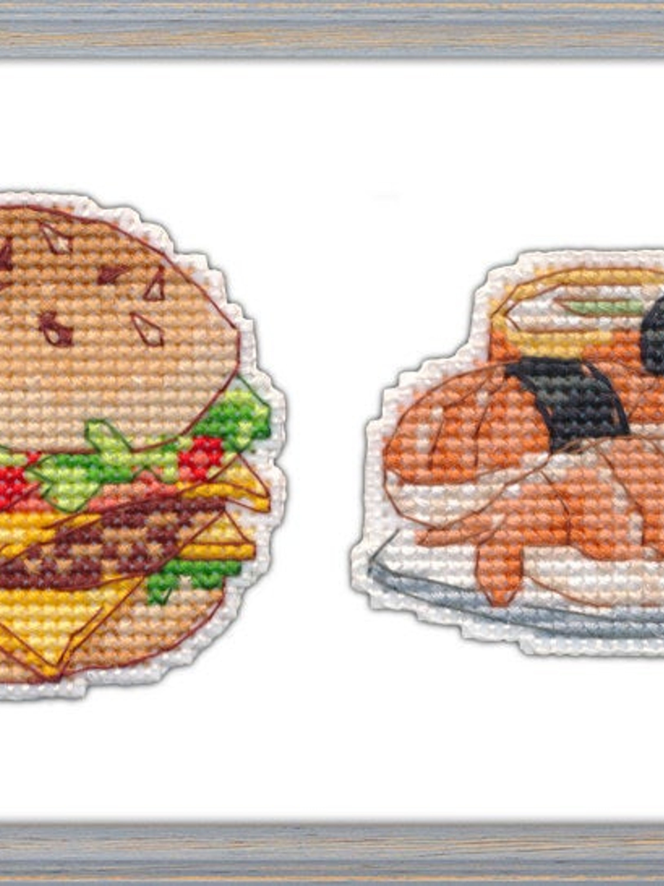 OVEN / 1102 Bon Appetit (1), Magnet / Cross Stitch Magnet Kit