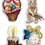 Thumbnail: MP Studia / Easter Joy - Magnets, R-407 / Cross Stitch Kit with Felt and Magnets