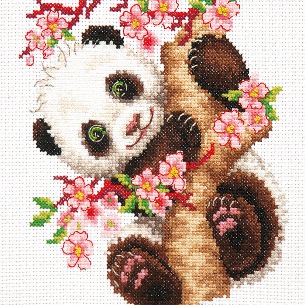Magic Needle / 19-26 Panda, 15 x 18 cm / Cross Stitch Kit