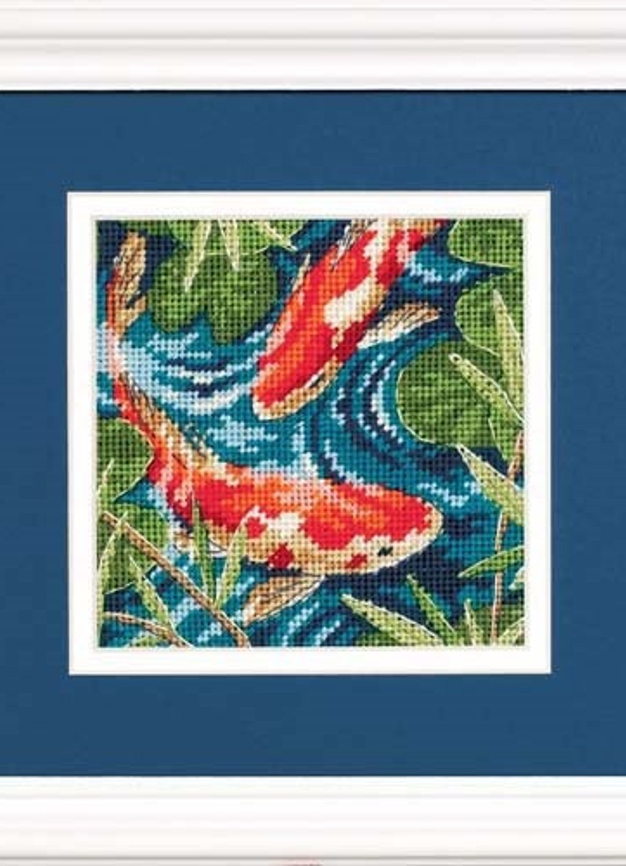 Dimensions / 7214 Koi Pond / Needlepoint Stitch Kit
