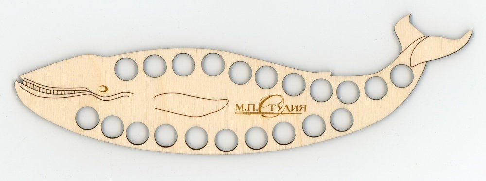 MP Studia / Embroidery Thread/Floss/Yarn Organiser Separator / Whale OP-002