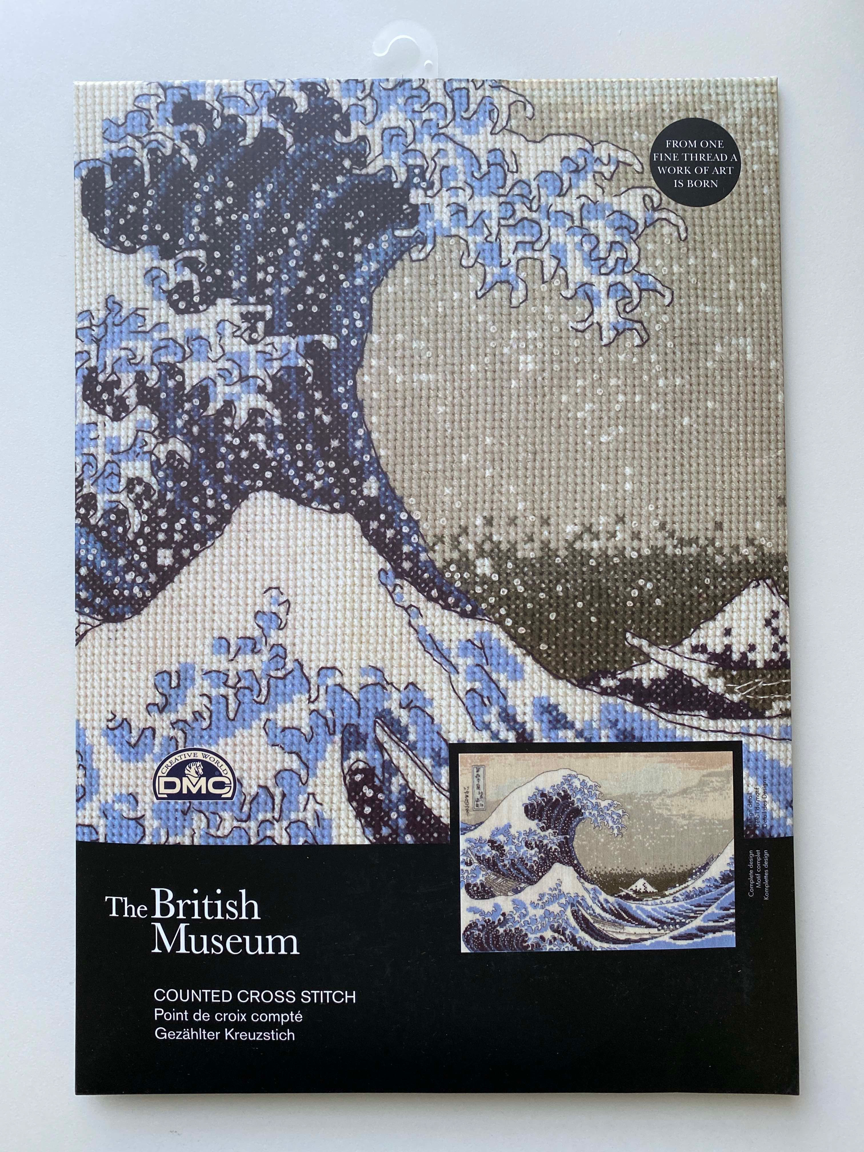 DMC / BL1145/73 Great Wave of Kanagawa, The British Museum Collection / Cross St