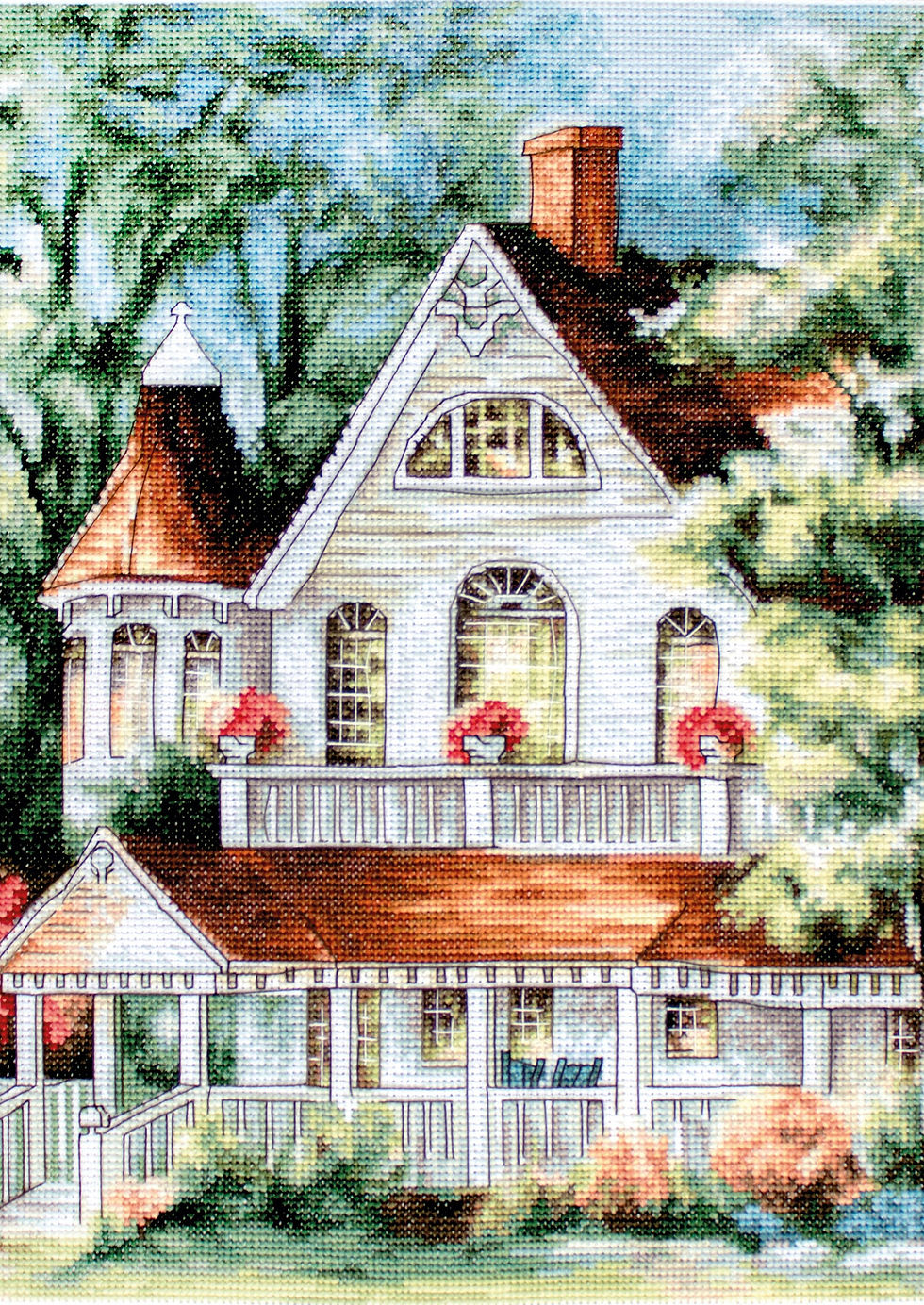 Luca-S / BU4000 The Lake House / Cross Stitch Kit