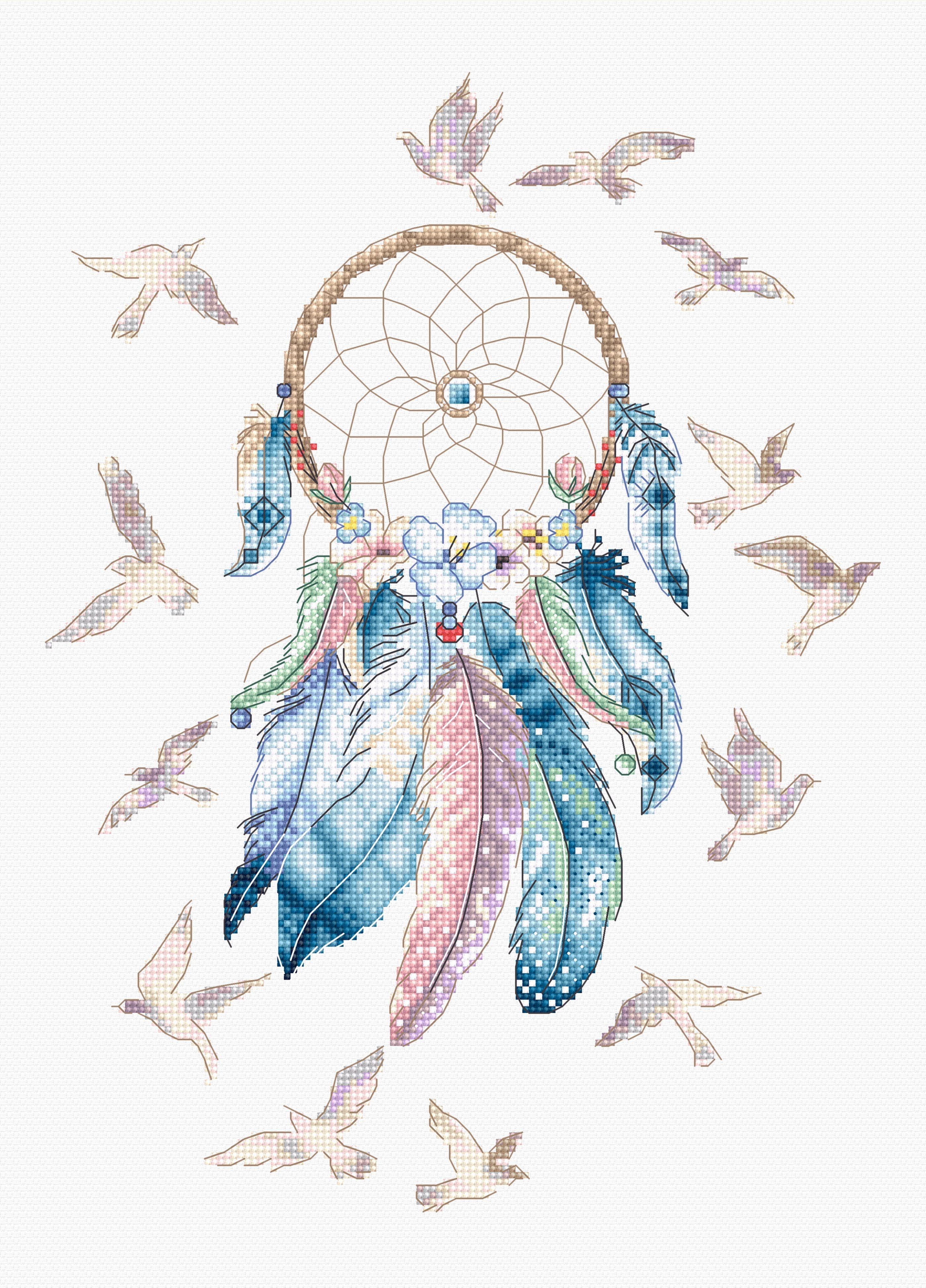 LetiStitch / LETI 945 Make Your Dreams Come True / Cross Stitch Kit